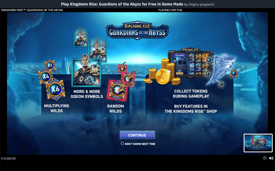 Kingdoms Rise Guardians of the Abyss - Emirates Casino Slot Review
