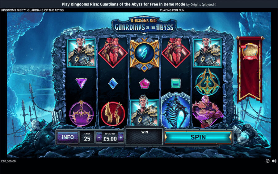 Kingdoms Rise Guardians of the Abyss - Emirates Casino Slot Review