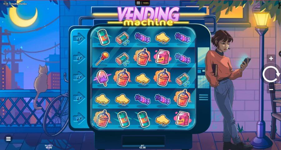 Vending Machine Slot by hacksaw Gaming - UAE Casinos - Emirates Casino Slot Review  - Gameplay