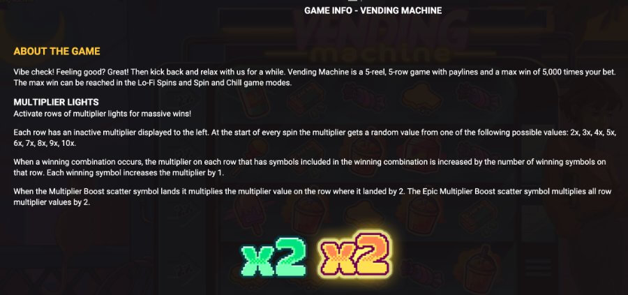 Vending Machine Slot by hacksaw Gaming - UAE Casinos - Emirates Casino Slot Review  - Multiplier 