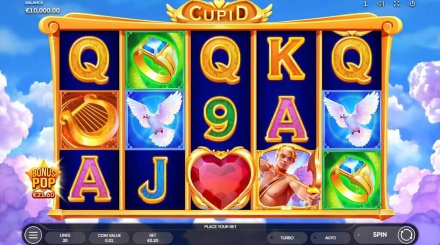 Cupid Slot by Endorphina - Endorphina Provider Review UAE - Emirates Casino Endorphina Review