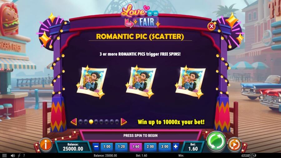 Love is in the Fair Slot - UAE Slots - UAE Casinos - Emirates Casino Slot Review - Scatter Symbol
