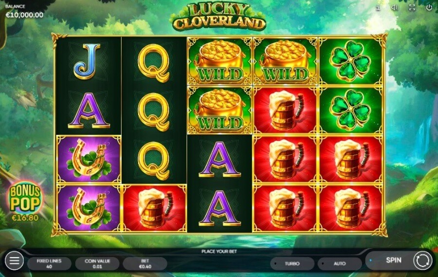 Lucky Cloverland Slot by Endorphina - Endorphina Provider Review UAE - Emirates Casino Endorphina Review