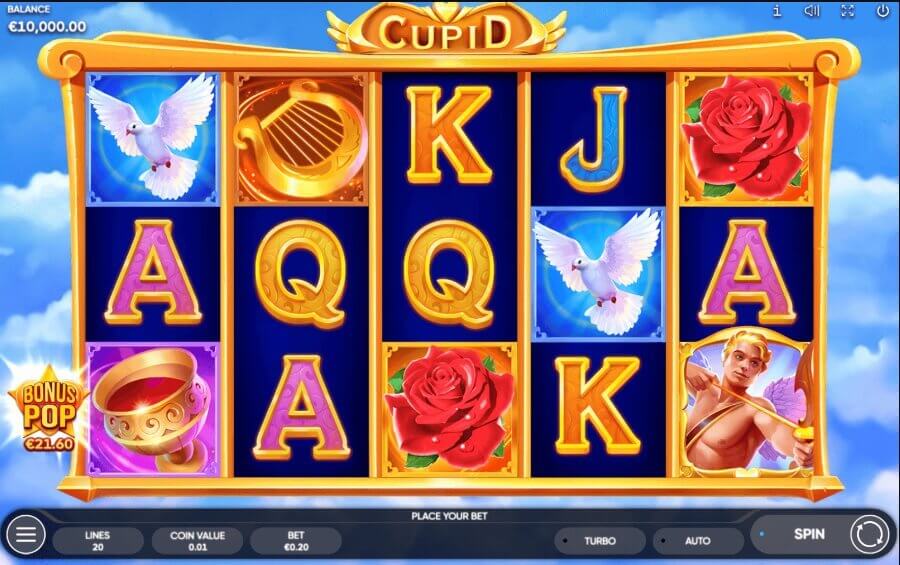 Cupid Online Slot UAE- UAE Casino Slot Review - Cupid Online Slot Review Gameplay