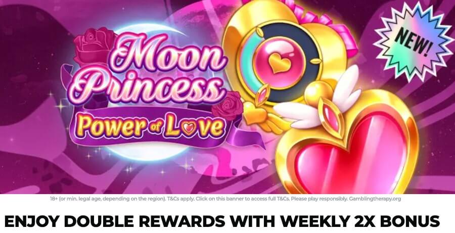 Moon Princess Power of Love Energy Casino Valentine's Day Promotion