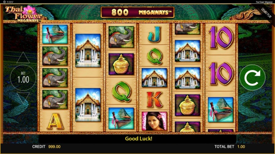 Thai Flower Megaways Slot Review - UAE Casinos - UAE Slot Review - Gameplay