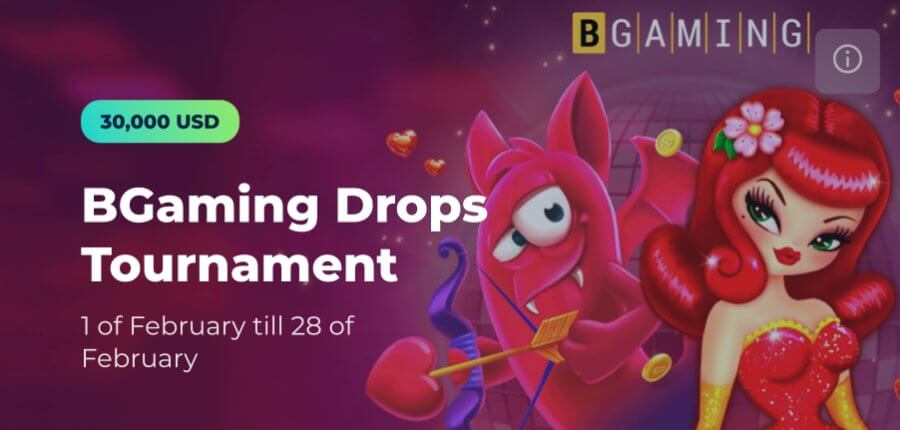  YYY Casino Valentine's Day Promotion BGaming 