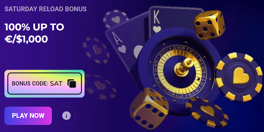 Lucky7even Reload Bonus