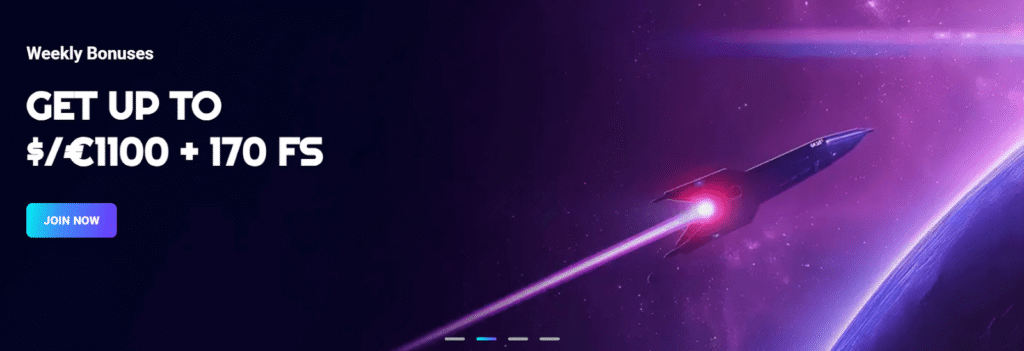 SpinJo Casino Weekly Bonuses