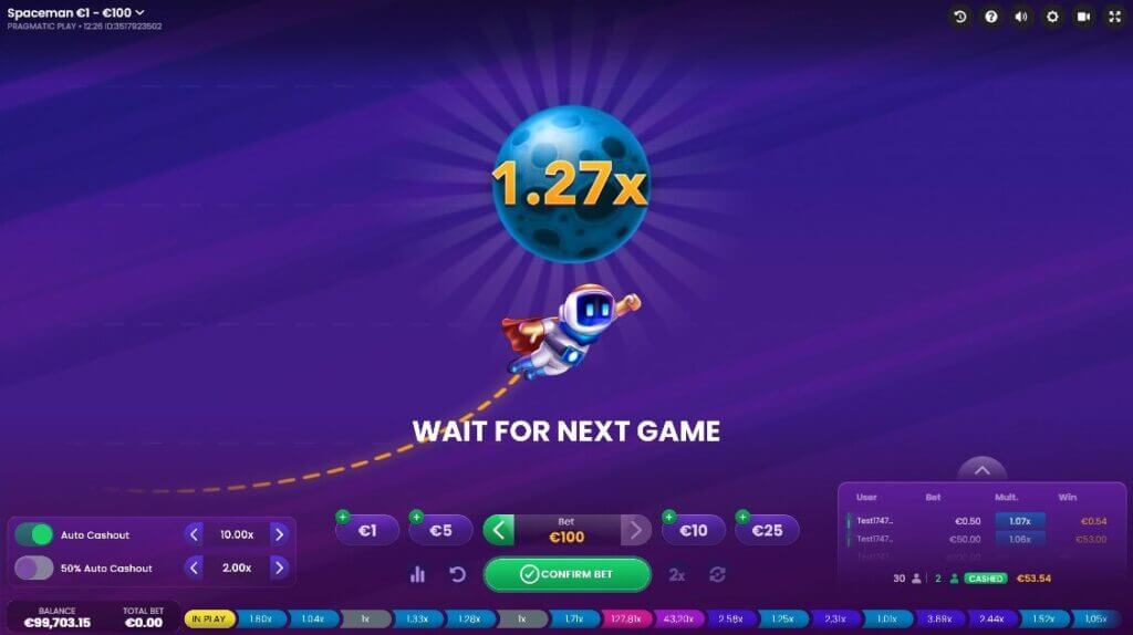 Spaceman game the interface casino game review UAE