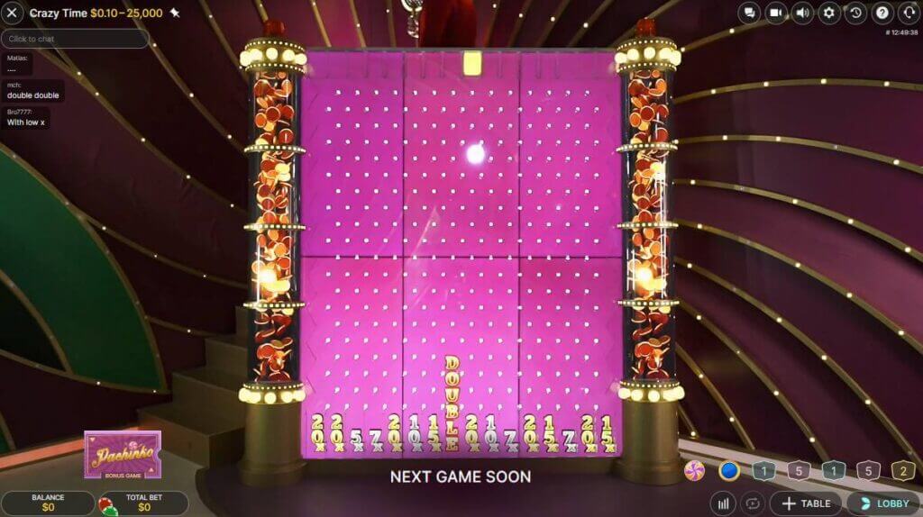 Crazy Time review For UAE Players Pachinko Features