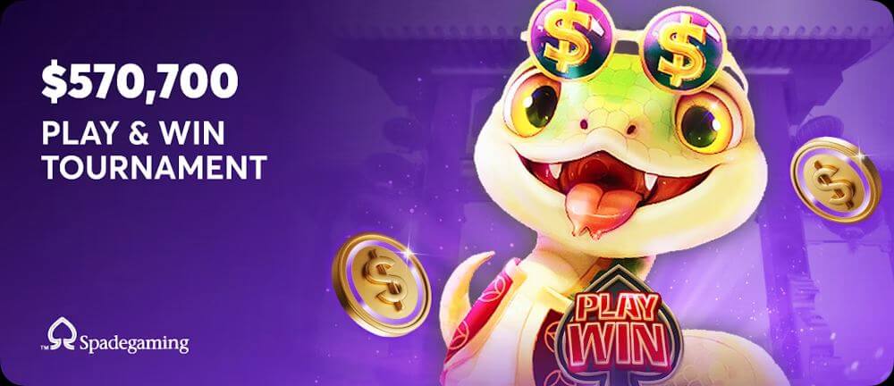 Spadegaming Play & Win Tournament – $570,700 Prize Pool!
By bc.game