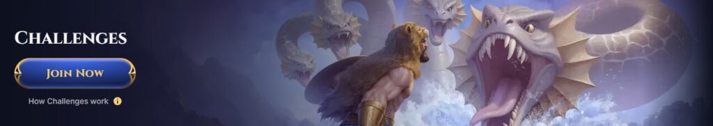 Cazeus promotions and tournaments Challenges