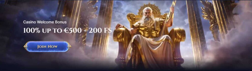 Cazeus casino welcome bonus 100% match up to $500 and 200 free spins