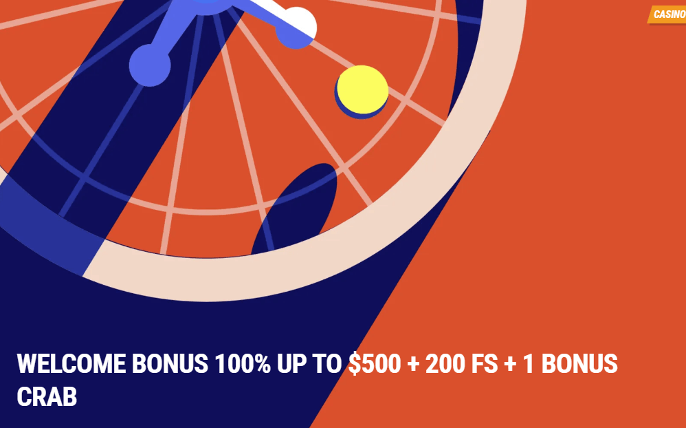 TikiTaka welcome Bonus up to $500 + 200 + 1 bonus crab