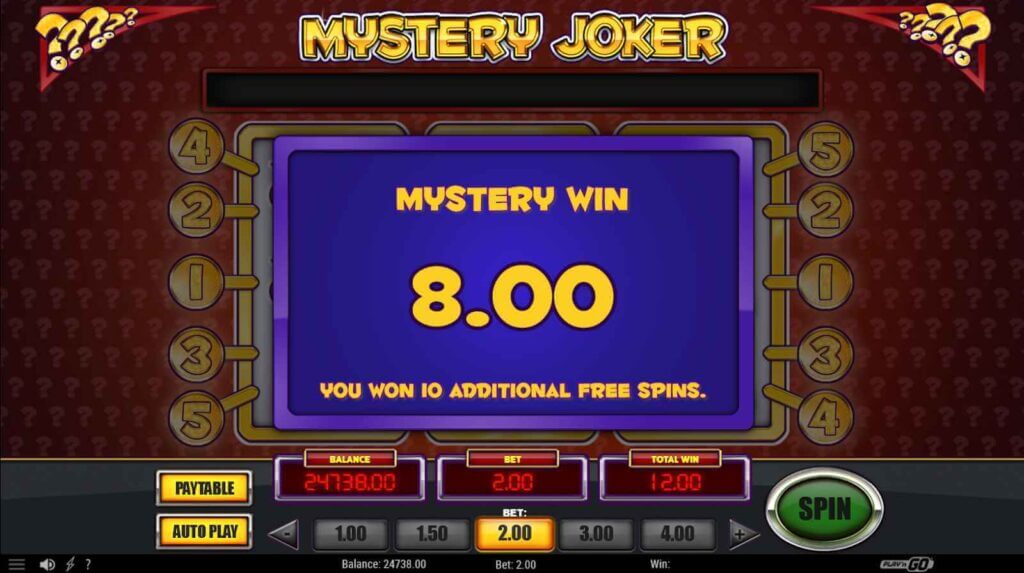 Mystery Joker Slot game review Emirates casinos Mystery Win