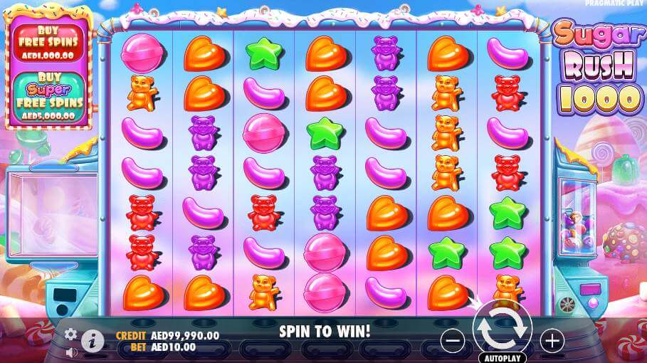 Sugar Rush 1000 Slot game review UAE casinos Graphics and Sounds