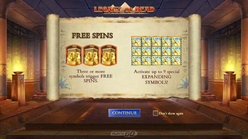 Legacy of Dead slot game review UAE casinos