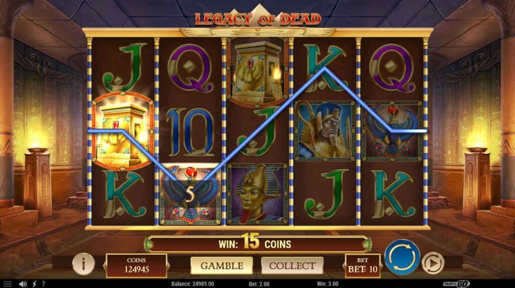Legacy of Dead slot game review UAE casinos Wild symbols