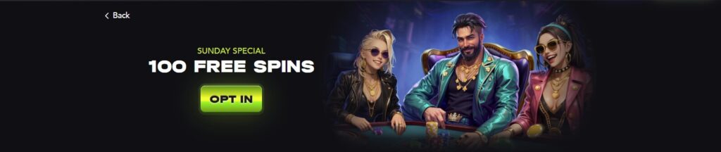free spins at Madcasino Sunday Special UAE casinos 