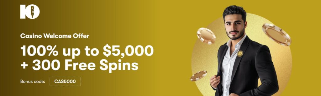 UAE Casinos the Welcome bonus at 10bet