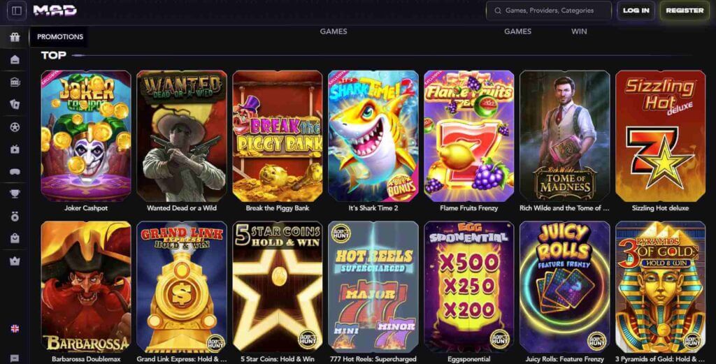 Best slots available at Madcasino UAE casinos