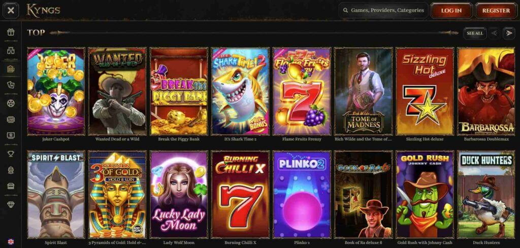 UAE casinos Recommended slots at Kyngs