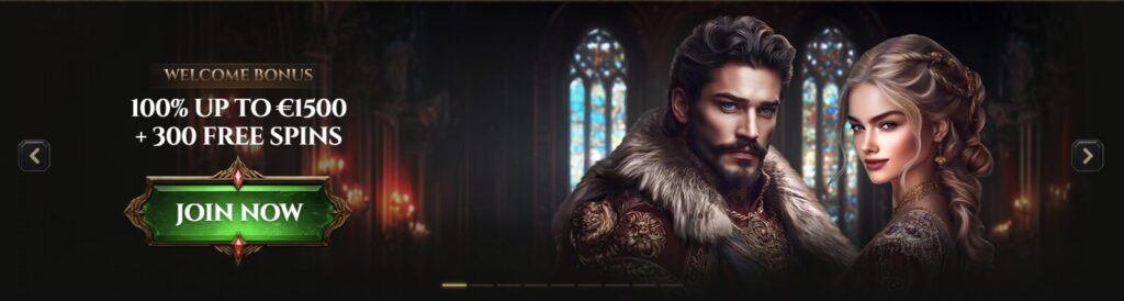 UAE casinos Kyngs casino welcome bonus 300% match up to $1,500 and 300 free spins