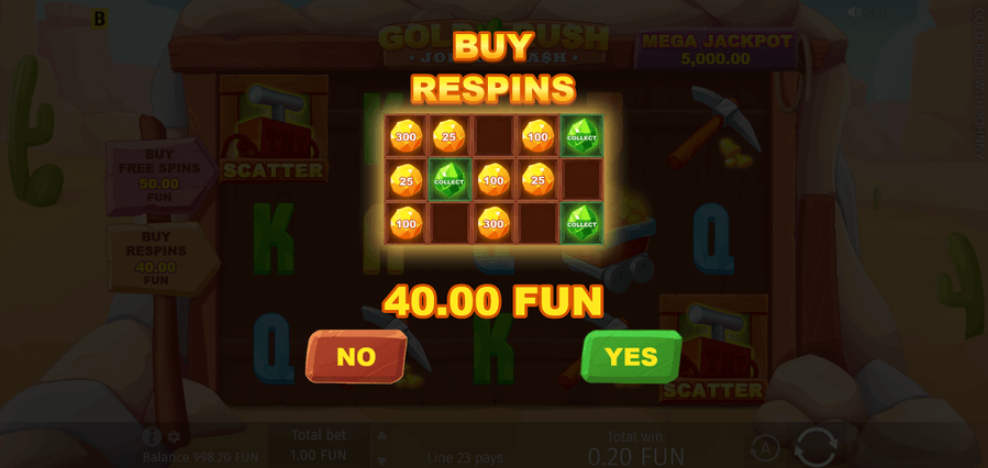 Gold Rush With Johnny Cash Bonus Buy