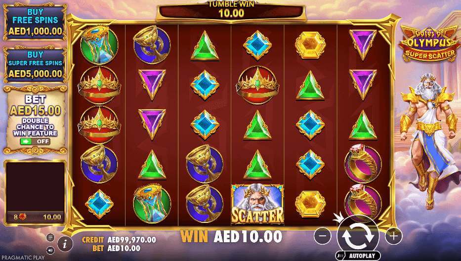 Special Features in Gates of Olympus Super Scatter Multipliers