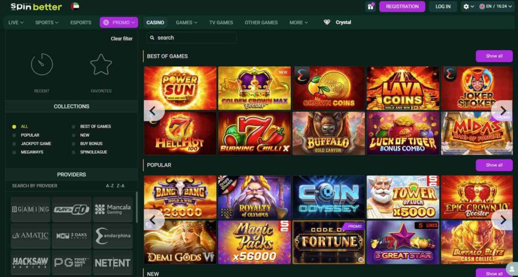 UAE Casinos Spinbetter casino review Top slot games at spin better casino