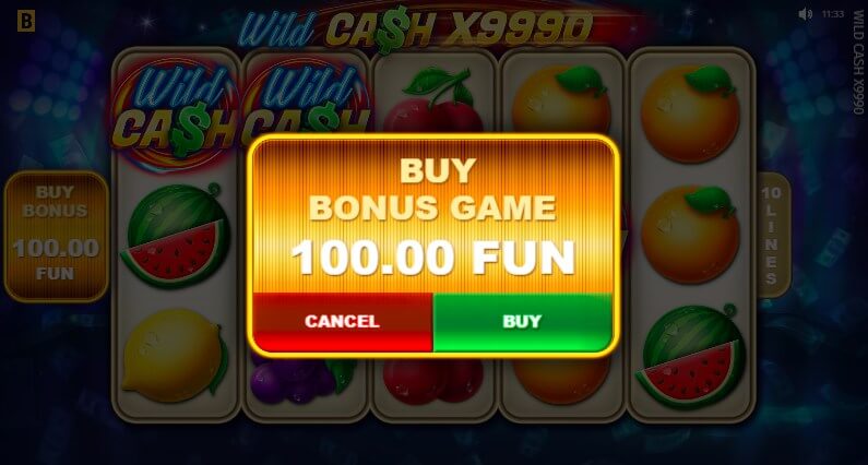 Wild Cash x9990 Buy bonus UAE casinos