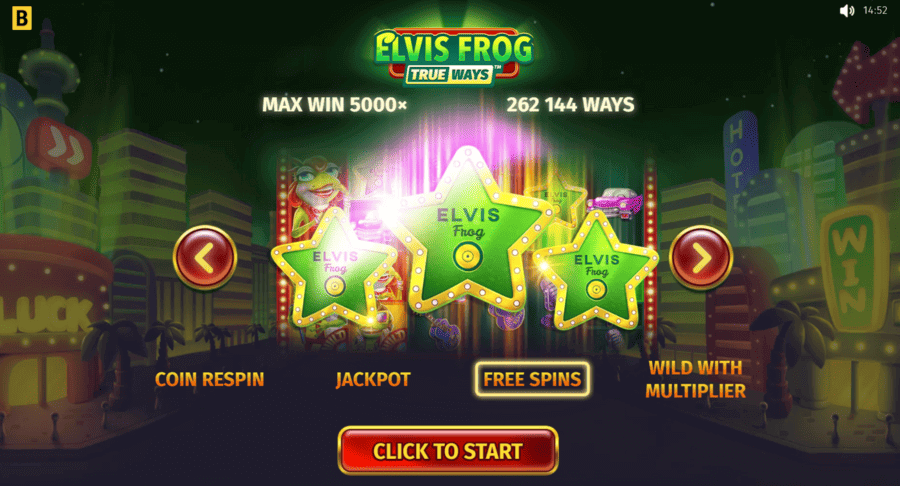 Elvis Frog Trueways Home