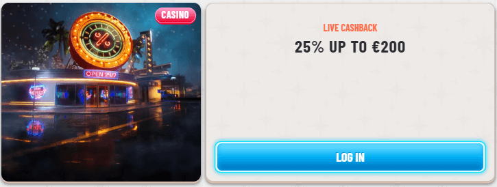 Wyns Casino Cashback Offers – Up to 25% Back