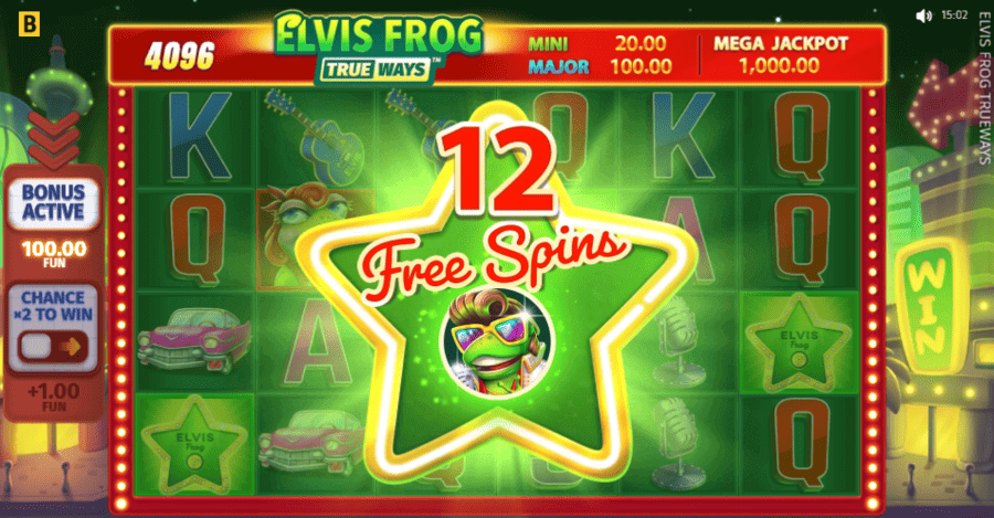 Elvis Frog Trueways Free spins