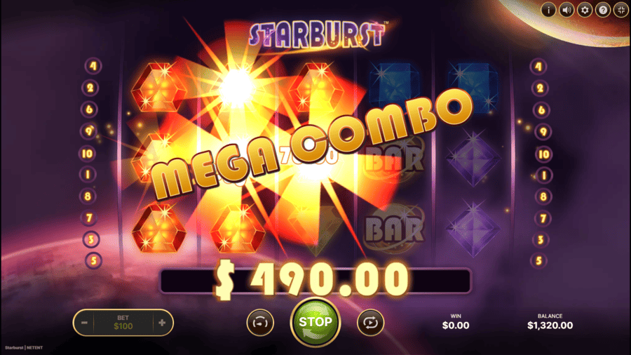 starburst respins feature