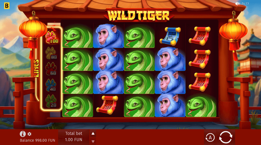 Graphics of Wild Tiger