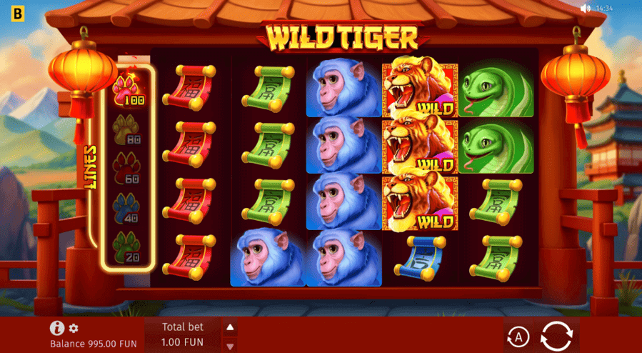 wild tiger wilds