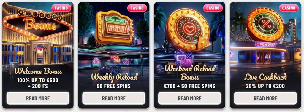 wyns casino bonus