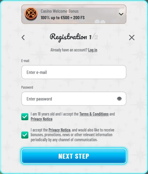 UAE casinos How to Create at Account at Wyns Casino 