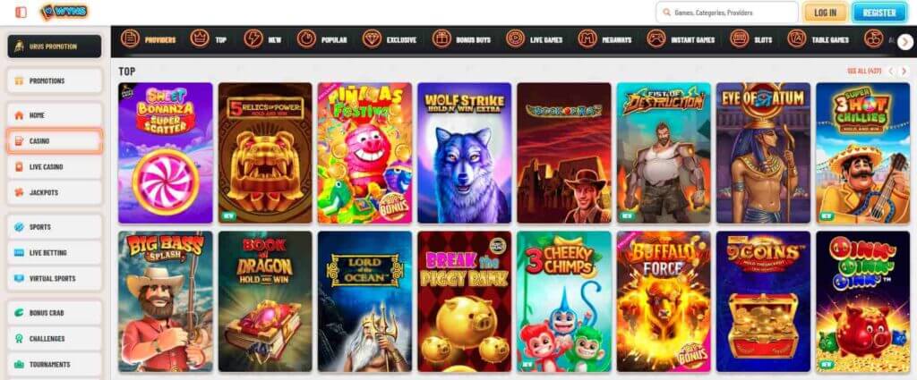 UAE casinos Top slots we found at Wyns Casino