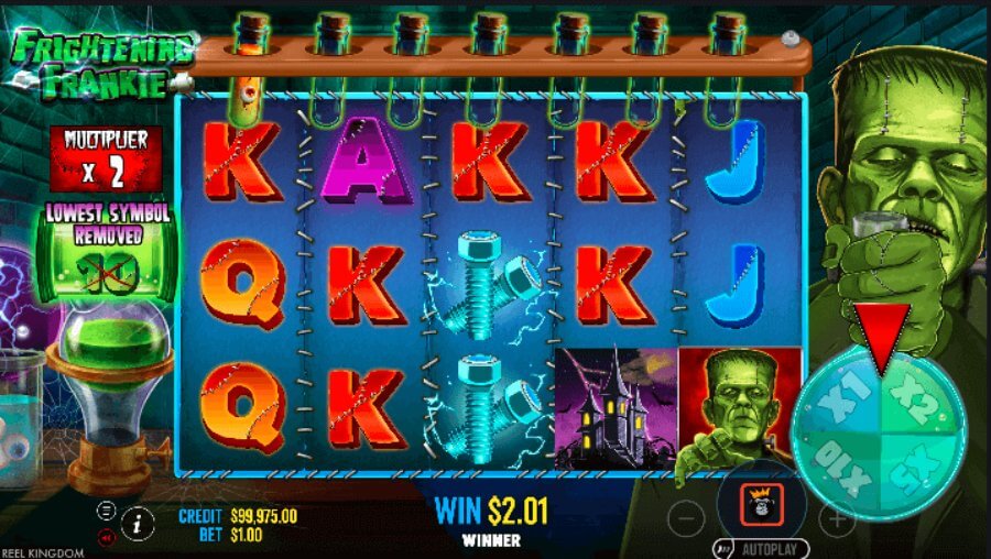 Frightening Frankie Free Spins