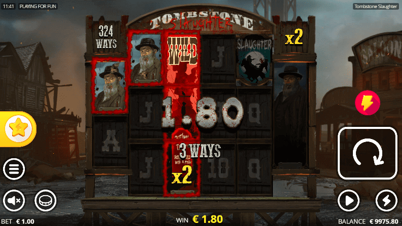Tombstone Slaughter: El Gordo's Revenge xNudge Wilds