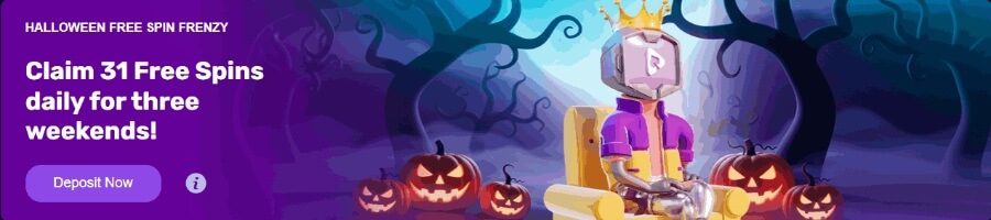 Playbet.io | 31 free spins every weekend