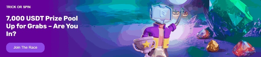 Playbet.io | Trick or Spin Tournament