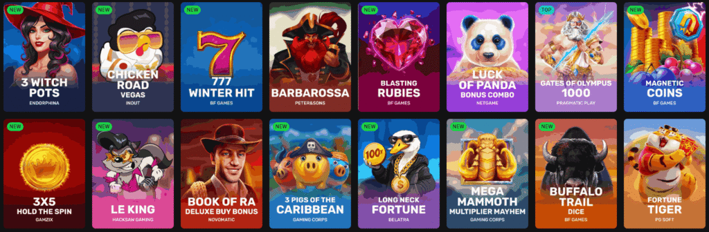 top slots to play at Rollero