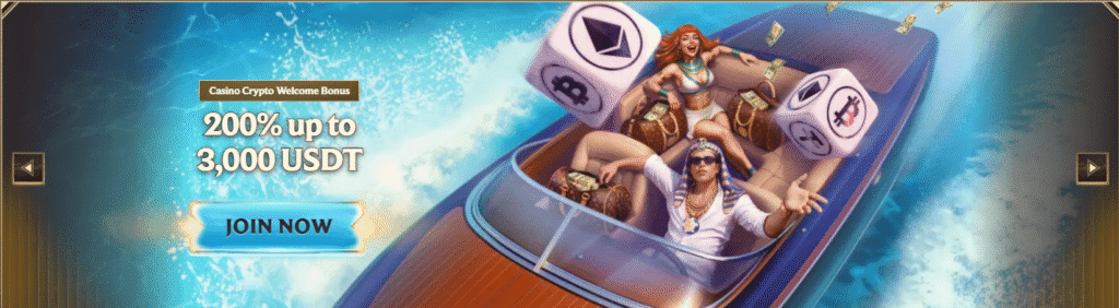 Realz Casino Crypto Welcome Bonus