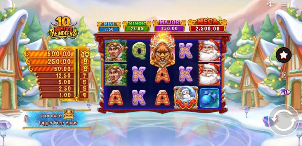 10 Santa's Reeindeer games