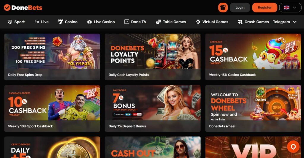 DoneBets Promotions