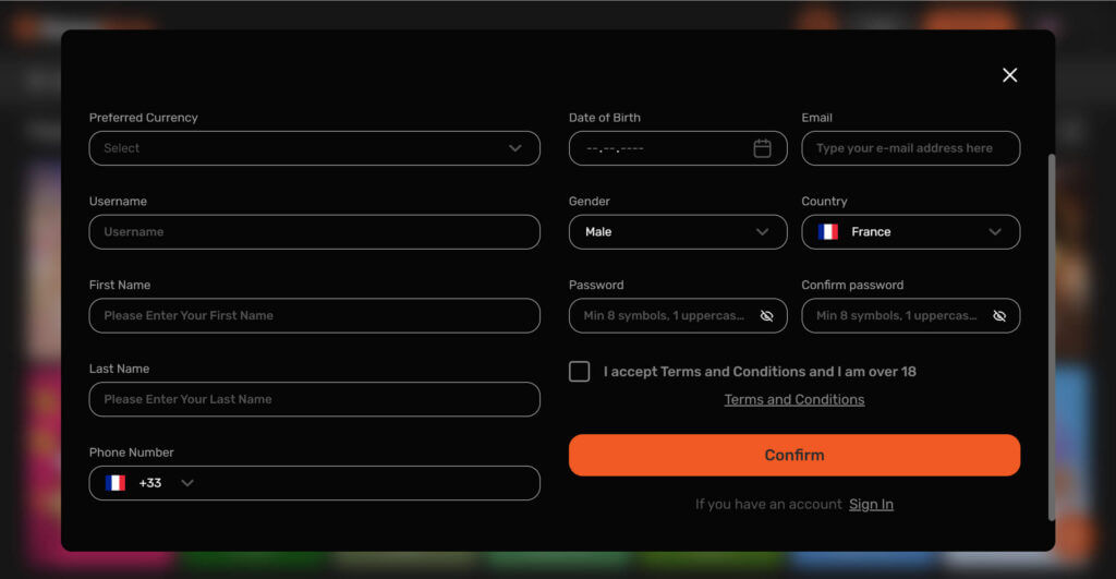 donebets registration